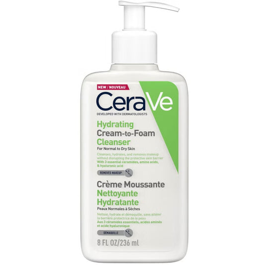 CeraVe | Hydrating Cream to Foam Cleanser 236ml