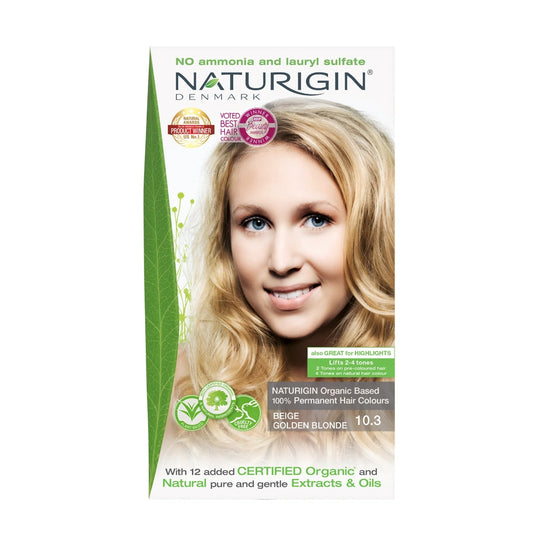 Naturigin | Beige Golden Blonde 10.3 Permanent Hair Colour