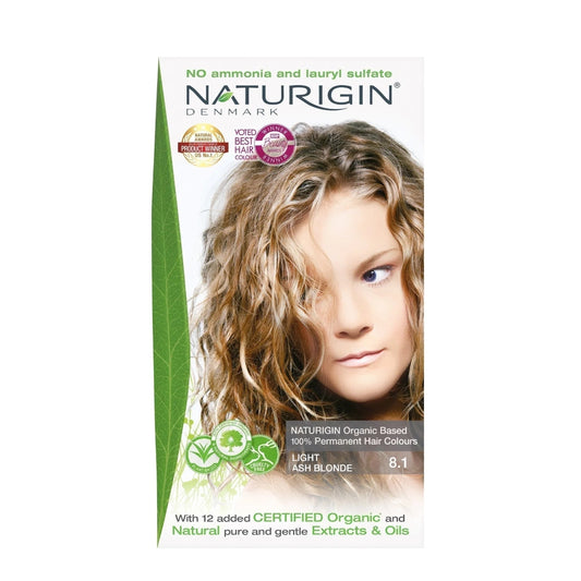 Naturigin | Light Ash Blonde 8.1 Permanent Hair Colour