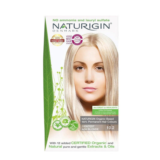 Naturigin | Lightest Blonde Ash 10.2 Permanent Hair Colour
