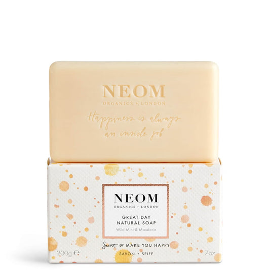 Neom Wellbeing | Great Day Natural Soap 200g
