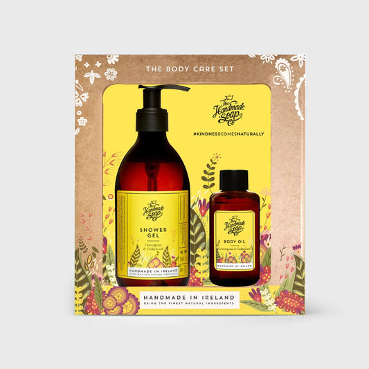 The Handmade Soap Co. Lemongrass & Cedarwood Body Care Set